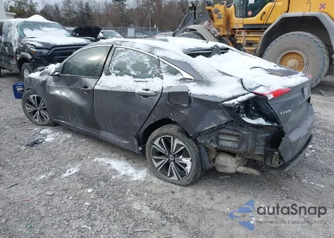 2016 Honda Civic Ex-L from USA, damaged, VIN 2HGFC1F74GH651215